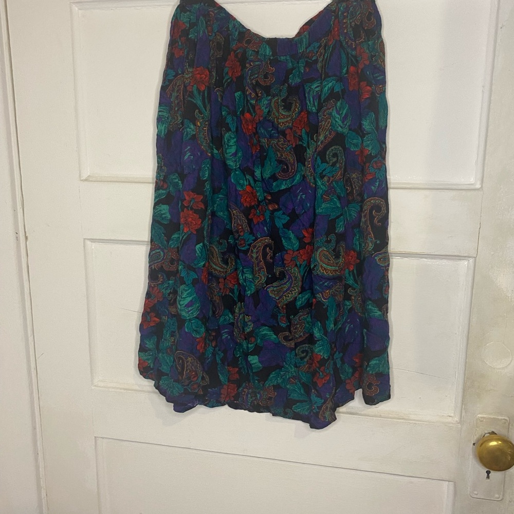 FREE w/ purchase Vintage Paisley Skirt